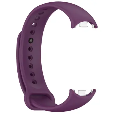 Stilski TPU remen za Xiaomi Band 8/9 (Metal Head) Ljubičasta