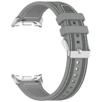 Tkani najlonski remen za Samsung Galaxy Watch8/Classic/Ultra2 Siva