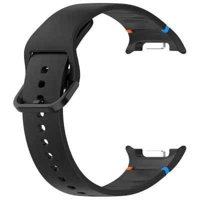 Silikonska narukvica za Samsung Galaxy Watch 8 Crna