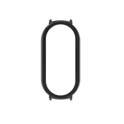 Crna PC futrola kompatibilna s Xiaomi Mi Band 10/10 NFC - zaštitni bumper okvir Crna