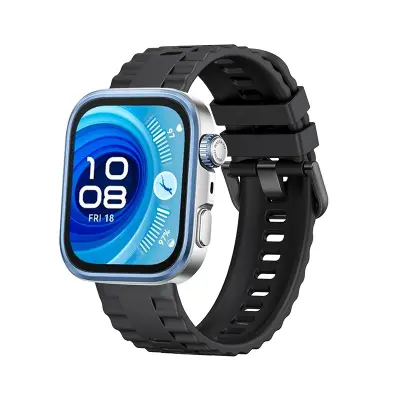 Silikonska zamjenska narukvica za Compatible with Huawei Fit 4 Pro - Sportska traka Crna