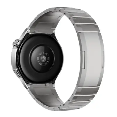 Narukvica od nehrđajućeg čelika kompatibilna s Huawei Watch GT serijom i Samsung Watch - 18mm/22mm Siva