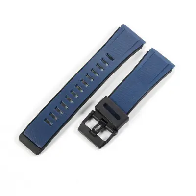 Silikonski remen za sat kompatibilan s Casio GA2000 PRG-600 PRW-6600 PRG-650 - 24mm Tamnoplava