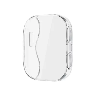 Zaštitna futrola kompatibilna s Amazfit Bip 6, TPU galvanizirana futrola punog pokrivanja Prozirna