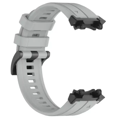 Zadebljani silikonski remen za sat s kopčom za Amazfit T-Rex 2/3 - Siva Siva