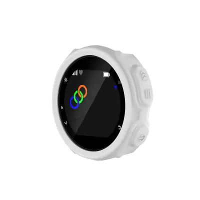 Silikonska zaštitna futrola kompatibilna s Garmin Forerunner 235/735XT - Branik protiv ogrebotina Bijela