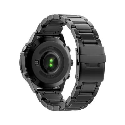 Vrhunska 26 mm titanijska narukvica za sat s brzim otpuštanjem za Garmin Fenix 8, Fenix 7 Crna