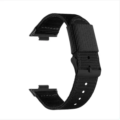 Stilski najlonski remen za Huawei Fit 3/4/4 Pro Crna