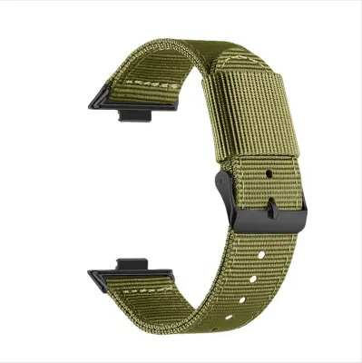 Stilski najlonski remen za Huawei Fit 3/4/4 Pro Zelena