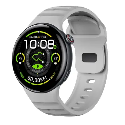 Silikonski sportski remen za VIVO WATCH 5 - Zamjenski remen Siva