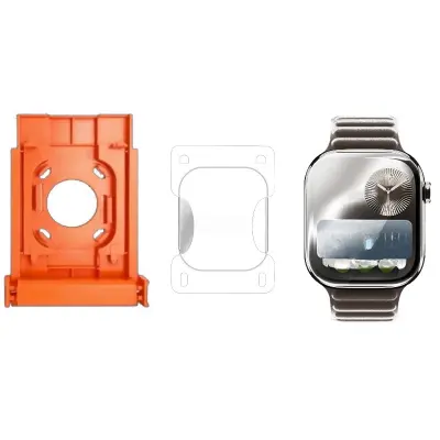Hydrogel Screen Protector compatible with iWatch 4/5/6/SE 40mm - 2 Pack with Easy Installation Kit Providna