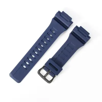 Silikonska narukvica za sat kompatibilna s Casio AQ-S810W SGW-300H serijom Plava