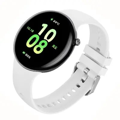 Silikonska zamjenska narukvica za HONOR WATCH Fit - Udobna i prozračna Bijela