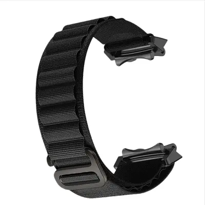 Kompatibilno s najlonskim omča remenom za Amazfit T-Rex 2 Crna