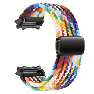 Elastični pleteni magnetski remen kompatibilan s Amazfit T-Rex 2 - Najlonski remen za sat Višebojno2