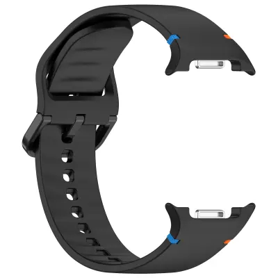 Silikonski remen za Samsung Galaxy Watch 8 Crna
