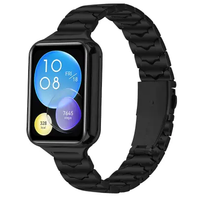 Batman remen za sat od nehrđajućeg čelika kompatibilan sa Xiaomi 8/9 Pro i Redmi Watch 4/5 Crna