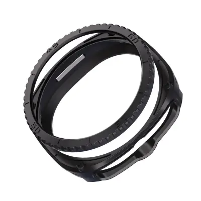 TPU zaštitna futrola kompatibilna sa Samsung Galaxy Watch8 Classic - zaštita od ogrebotina Crna