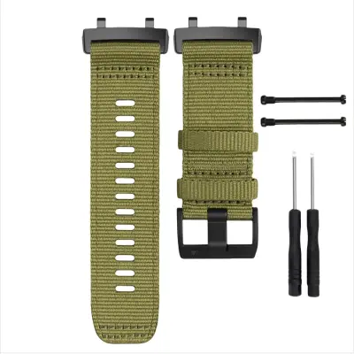 Najlonska zamjenska narukvica za sat kompatibilna s Amazfit T-Rex 3 Zelena