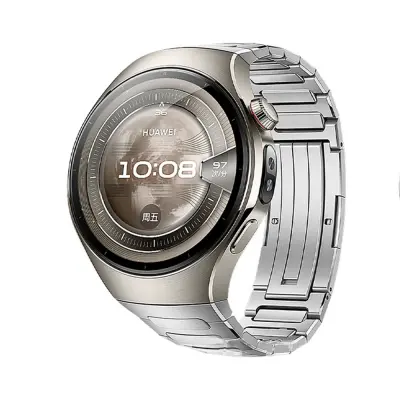 Narukvica od legure titana za Huawei WATCH 5 - Srebrna, 25cm Srebrna