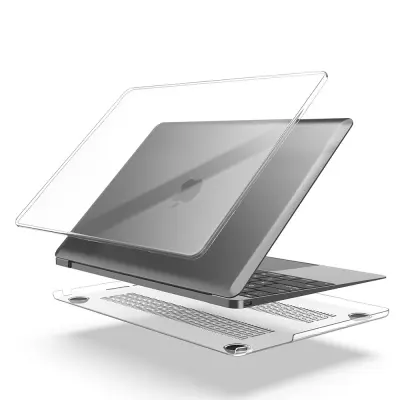 Prozirna zaštitna futrola kompatibilna s MacBook Air 13,6 inča A2681 A3113 (M3 čip) A3240 Proziran