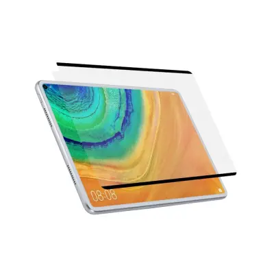 Nano Vacuum Adsorption Paper-Like Screen Protector Compatible with Huawei Mate Pad 10.8 Inch - Removable Matte Writing Film with Anti-Fingerprint and