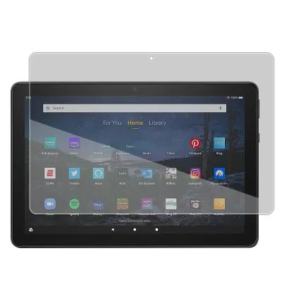 Zaštitnik zaslona za privatnost kompatibilan s Amazon Fire HD 10 (2021) - 10,1-inčno kaljeno staklo Proziran
