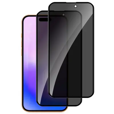 360° zaštitnik zaslona od kaljenog stakla za privatnost kompatibilan s iPhone 17 Pro Max Proziran