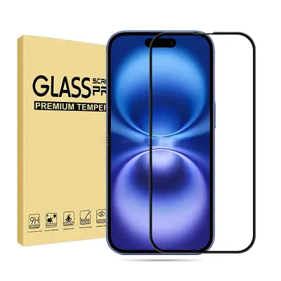 iPhone 16 Pro Max zaštitnik zaslona - Pakiranje od 2 kaljena stakla Providna