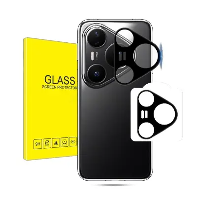 Svileni zaštitnik leće s bijelom bazom za Huawei Pura 80 Pro\/80 Pro+ (2-paket) Providna