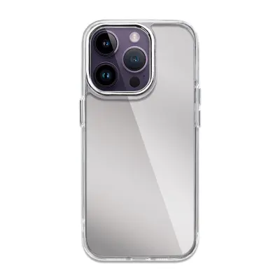 Futrola s ogledalom za iPhone 14 (6.1) - Prozirna ljepota Prozirna