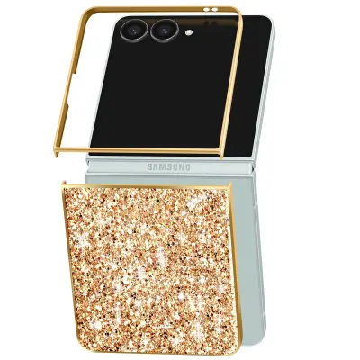 Maska za Samsung Galaxy Z Flip 7 sa svjetlucavim šljokicama