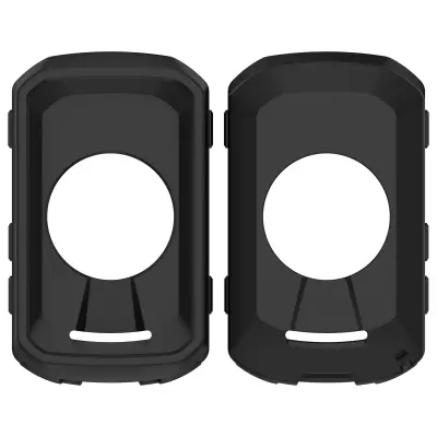 Silikonska zaštitna futrola kompatibilna s Garmin Edge 850 i Edge 550 - Crna Crna
