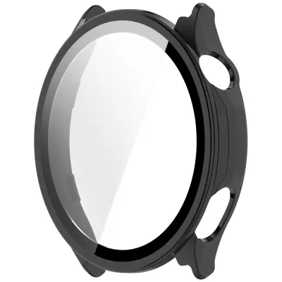 Integrirana zaštitna futrola od kaljenog stakla i PC-a za OPPO Watch S - Crna Crna