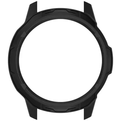 Šuplja oklopna futrola kompatibilna s Garmin Venu 4 45mm - Crna PC zaštitna navlaka Crna