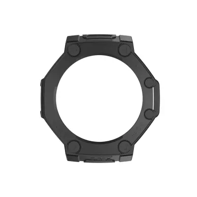 PC zaštitna futrola kompatibilna s Amazfit T-Rex 3 Pro (48 mm) - Jednobojne i dvobojne opcije Crna