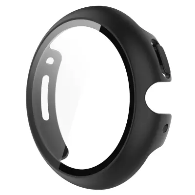 Futrola od kaljenog stakla kompatibilna s Google Pixel Watch 4 - Poboljšana zaštita Crna