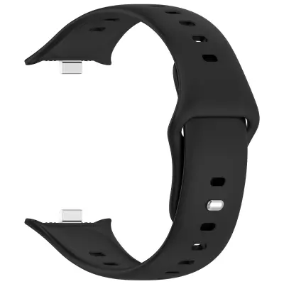 Silikonski zamjenski remen kompatibilan s Vivo Watch GT2 i IQOO Watch GT2 - Crna Crna