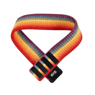 20mm Sportski najlonski remen za sat kompatibilan s Huawei GT6/6 Pro i Watch 5 Pro Rainbow colors