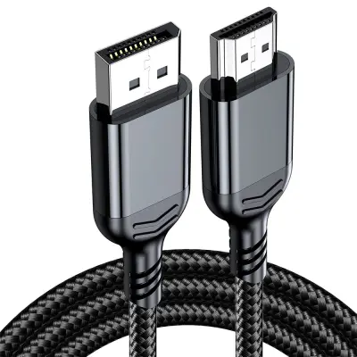 Adapter kabel DisplayPort na HDMI 4K@30Hz - Prijenos videa i zvuka visoke definicije Crna
