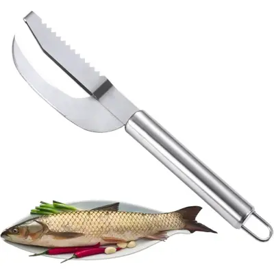 Skaler za riblje ljuske 3-u-1 od nehrđajućeg čelika, periv u perilici | FISHBLADE
