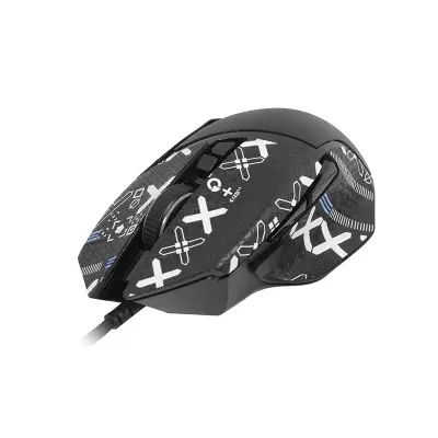 Naljepnice za miša s poboljšanim prianjanjem za Razer Basilisk V3\/V3 Pro Crna