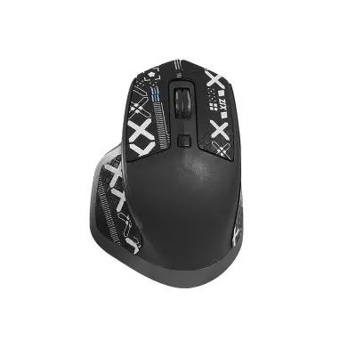 Naljepnice za miša s poboljšanim prianjanjem za Logitech MX Master 2\/2S Crna