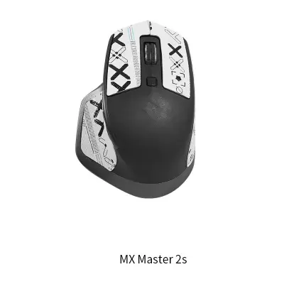 Naljepnice za miša s poboljšanim prianjanjem za Logitech MX Master 2\/2S Bijela