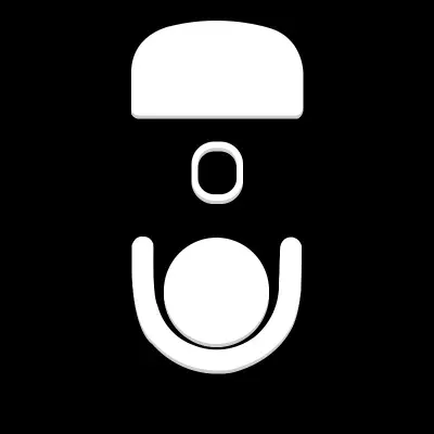 Unaprijedite svoj Logitech GPW3 miš s Ice Edition podlogama Bijela