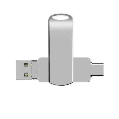 2-u-1 USB Flash pogon - Brzi USB 3.0, dvostruko sučelje za PC i pametni telefon Crna