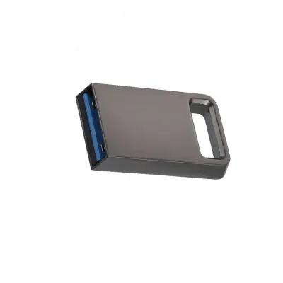 Brzi USB 3.0 Flash Drive - Legura cinka, Dvostruka namjena za PC i mobitel Tamno siva