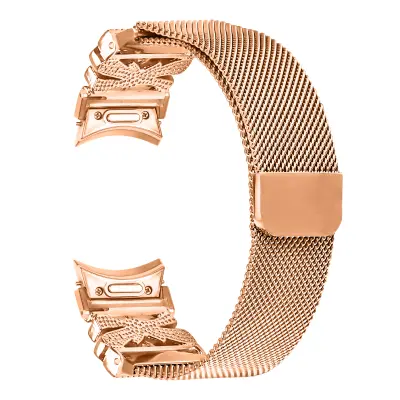 Remen za sat od nehrđajućeg čelika u boji ružičastog zlata za Galaxy Watch4/5/6/7 Ružičasto zlato