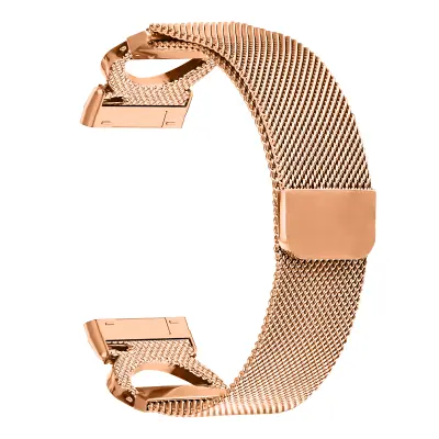 Remen za sat od ružičastog zlata u milanskom stilu za Fitbit Versa 4 Ružičasto zlato