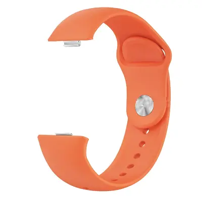 Silikonski zamjenski remen kompatibilan s Huawei Fit 4 i Huawei Watch Fit 3 - Dizajn sa sigurnom kopčom Narančasta